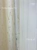 Picture of Classy cream & Gold Velvet eyelet curtain and lace